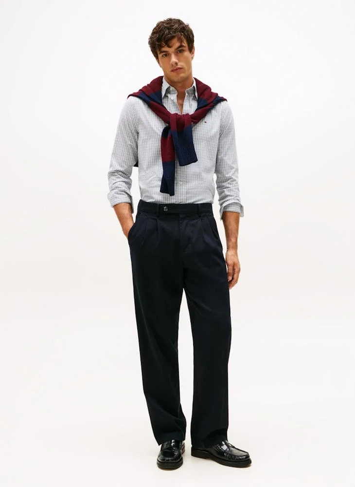 تومي هيلفيغر TH Flex Regular Fit Tartan Shirt