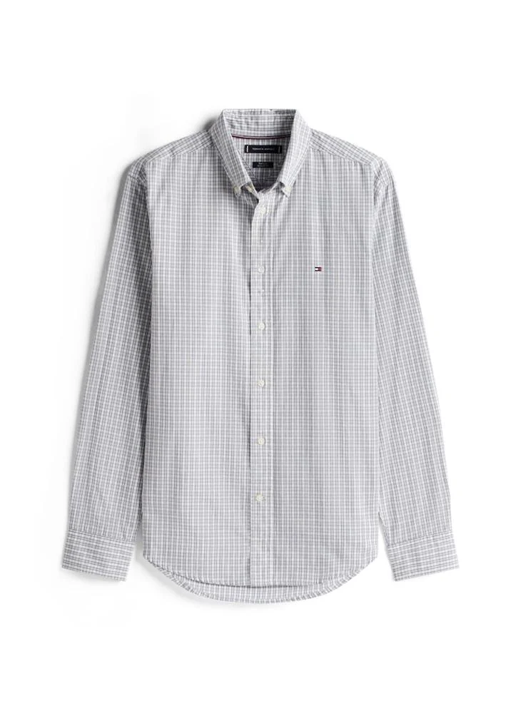 تومي هيلفيغر TH Flex Regular Fit Tartan Shirt