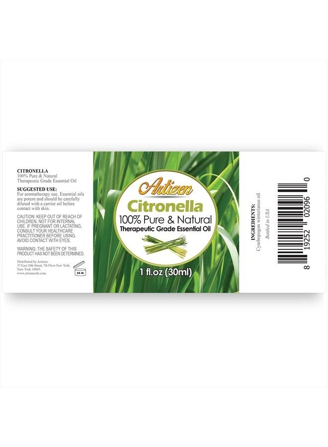 Artizen 30ml Oils - Citronella Essential Oil - 1 Fluid Ounce - Image 2