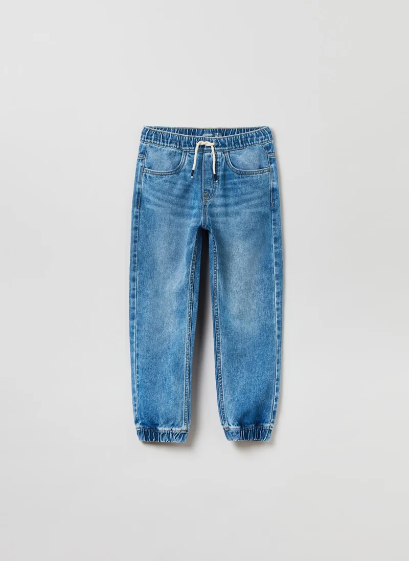 Ovs OVS Denim Joggers With Drawstring