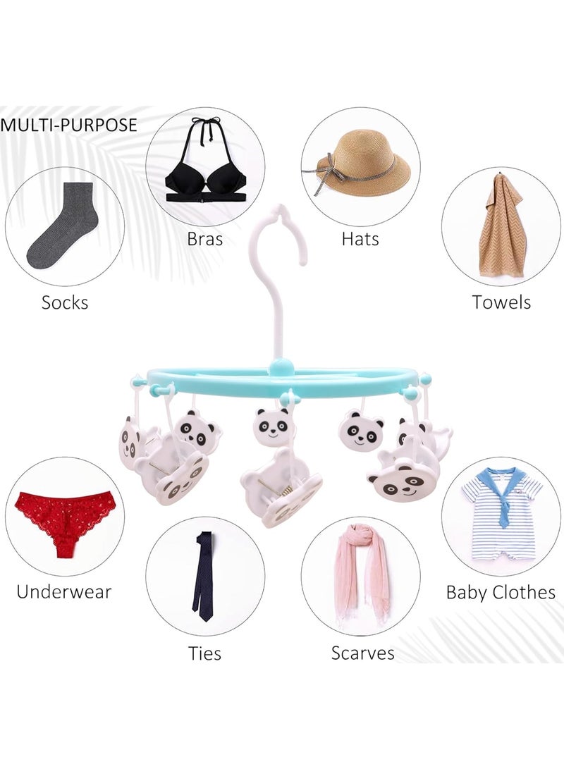 Clothespins - Indoor panda Rack Or Round Hanger - Image 5