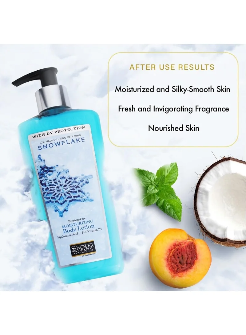 Shower Scents Shower Scents Snowflakes  moisturizing body lotion  312ml