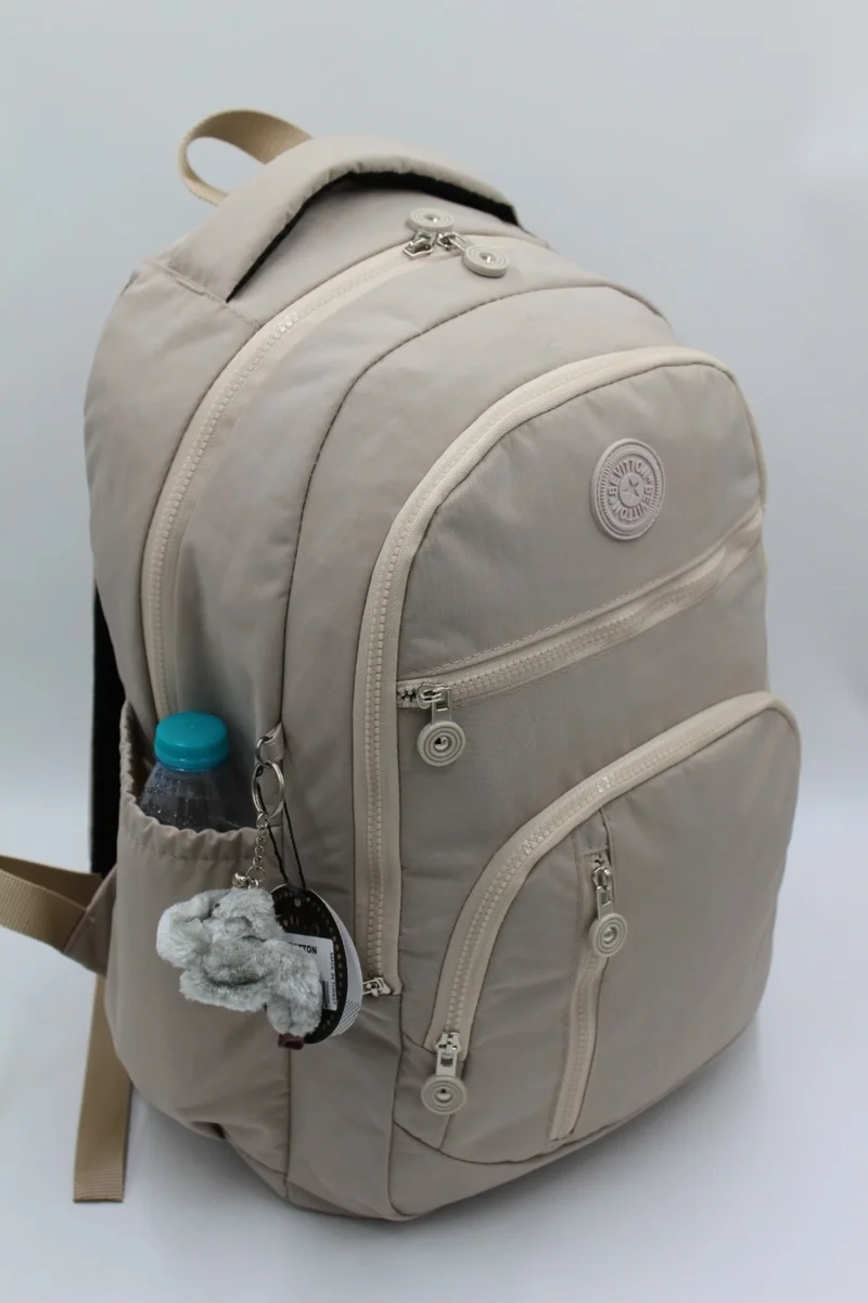 بيفيتون Crumple Fabric Large Size School Backpack and Travel Bag / 1700