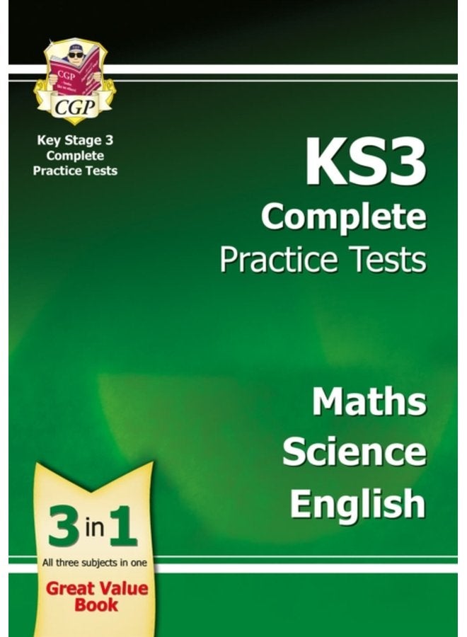 KS3 Complete Practice Tests Maths Science English - Paperback