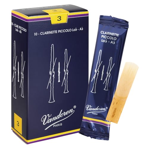 Vandoren CR133 Ab Clarinet Traditional Reeds Strength 3; Box of 10 - Image 1
