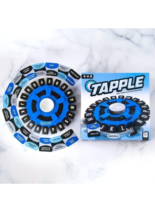 The Original Tapple Fast-Paced Word Board Game with Electronic Timer & Alphabet Wheel for Family, 2-8 Players - Image 2