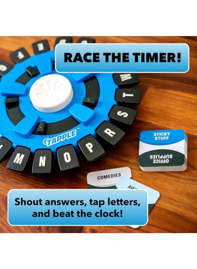 The Original Tapple Fast-Paced Word Board Game with Electronic Timer & Alphabet Wheel for Family, 2-8 Players - Image 3