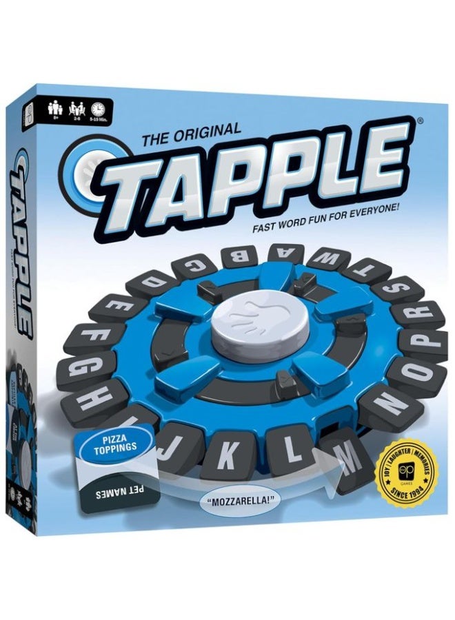 The Original Tapple Fast-Paced Word Board Game with Electronic Timer & Alphabet Wheel for Family, 2-8 Players - Image 1