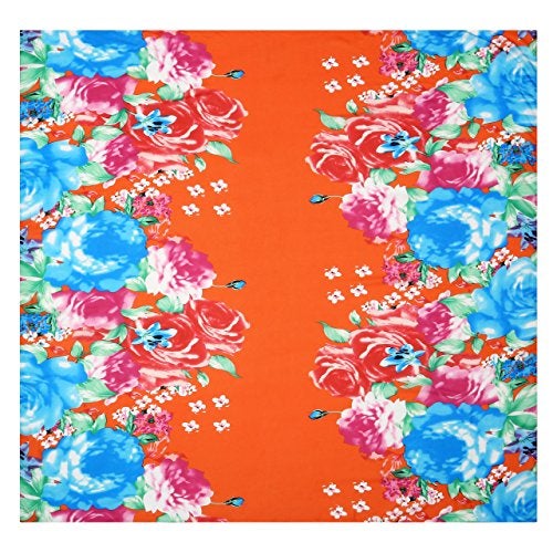 Ayliss Womens Swimwear Chiffon Printed Cover up Beach Sarong Pareo Bikini Swimsuit Wrap (#20 (57"*55")) - Image 5