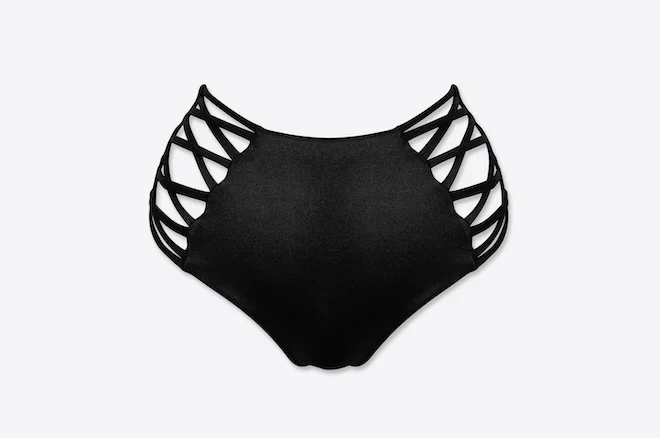 ملابس سباحة اي بي واي Sophie nero high waist lustrous bottom