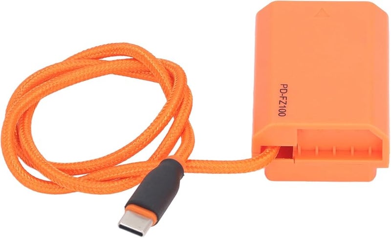 FZ100 محول طاقة التيار المتردد من النوع C مع بطارية وهمية لسوني A9 وA7 III وA6600 وA7 IV وA7C وFX3 - Image 5