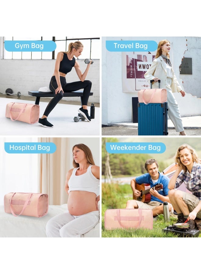 XiuWoo Toddler Airplane Bed Travel Bag 2 in 1, Portable Kids Plane Seat Extender, Baby Flight Essentials Footrest Flyaway Must Have for Infant, Carry On Duffel Bags for Women Gym Hospital Weekender - Image 3