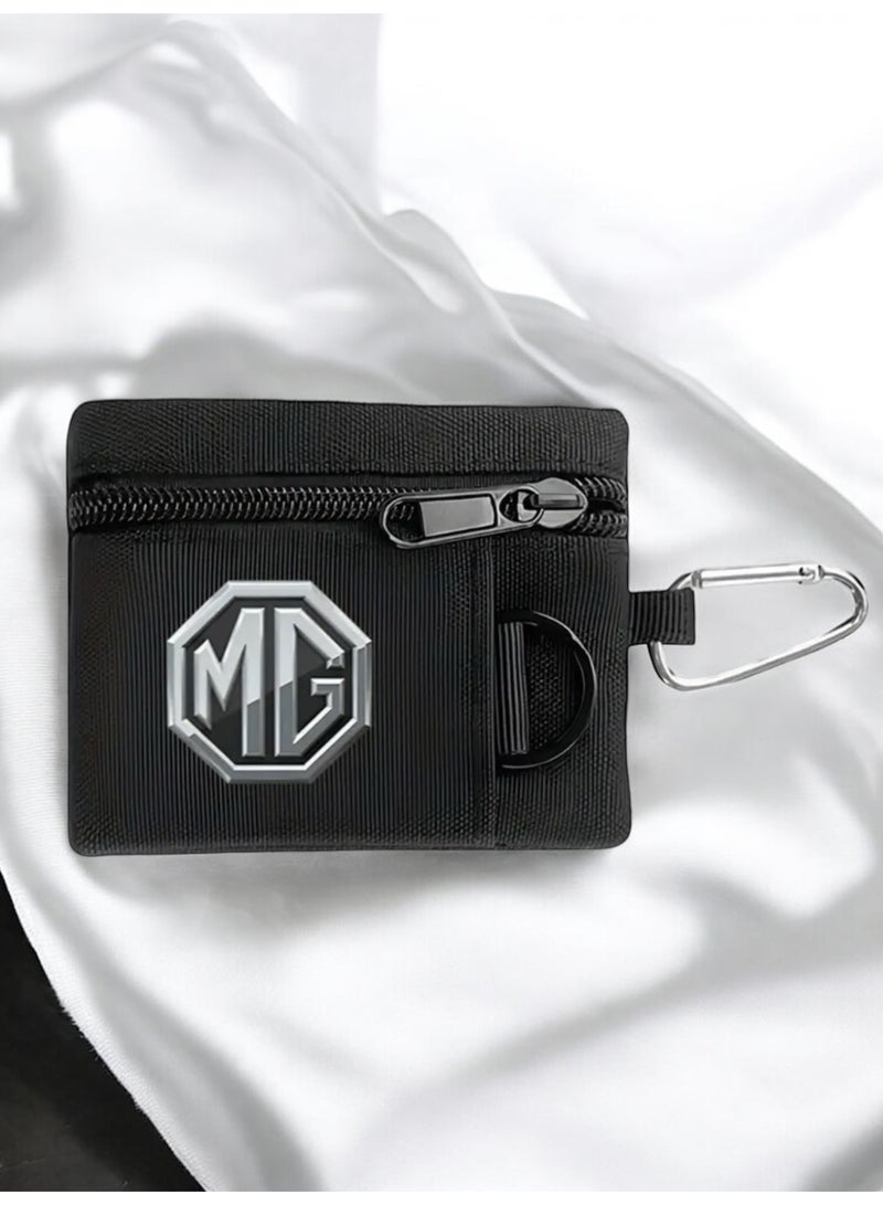 ام جي محفظة رجالية صغيرة بسحاب من إم جي بتصميم رياضي أنيق متعدد الاستخدامات - Image 3