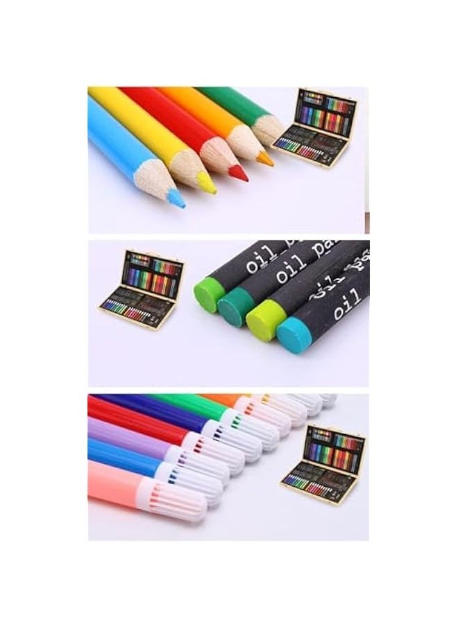 TRASSLE 180-Color Colored Pencils Set, Drawing & Art Supplies, Art Drawing Pencils for Sketching Shading Blending Crafting, Gift Wooden Box for Beginners Kids Teens,Non-Toxic  - Image 3