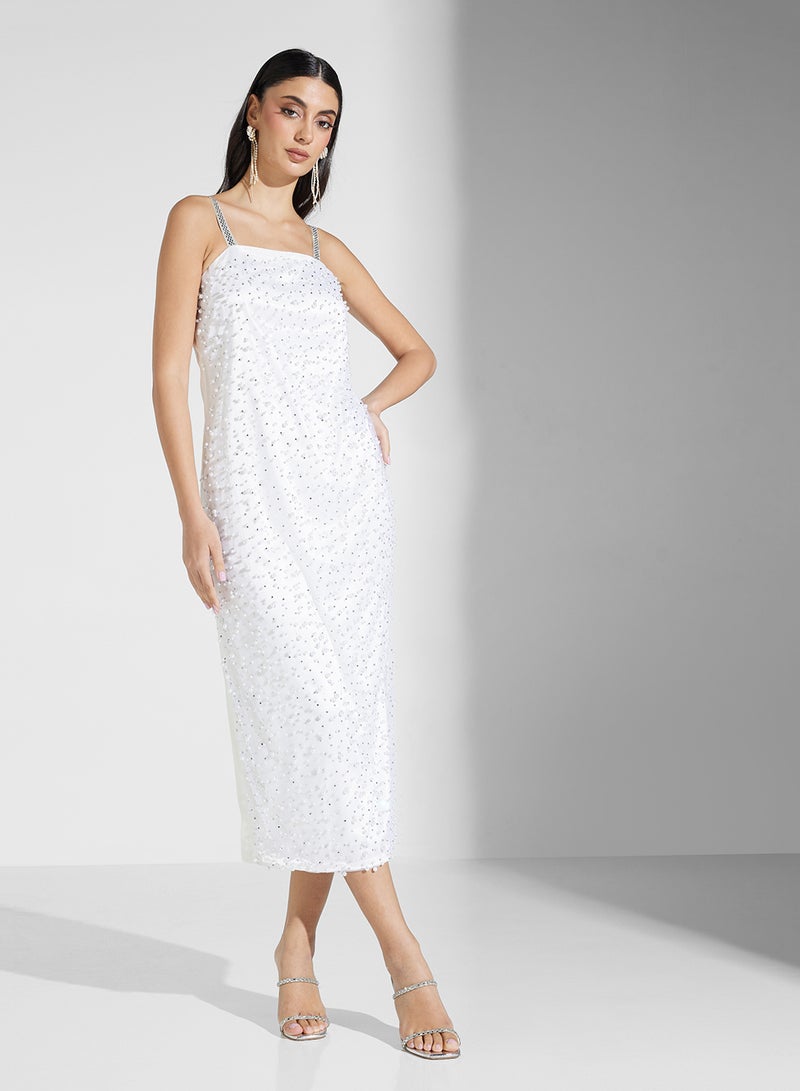 Namshi x Sequin Embellished Dress - Image 4