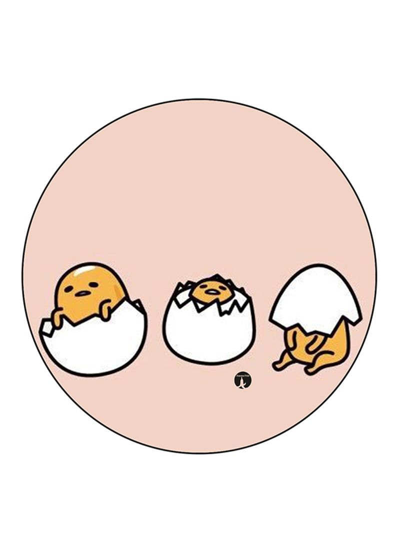 Gudetama Printed Mouse Pad  Multicolour