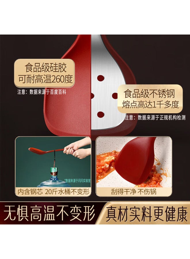 Ssn Silicone Spatula For Non-stick Pans, Food-grade Silicone Cooking Spatula, Heat-resistant Non-damaging Non-stick Pan Spatula