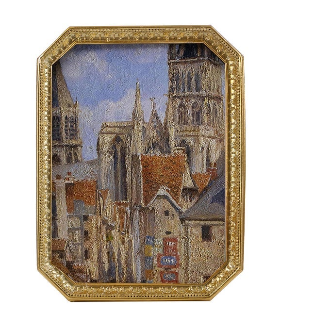 VINTAGE PICTURE FRAME 46 ANTIQUE GOLD PICTURE FRAME ORNATE PHOTO FRAME TABLETOP AND WALL HANGING FRAME WITH HIGH DEFINITION GLASS FRONT WALL DECOR ART PHOTO GALLERY