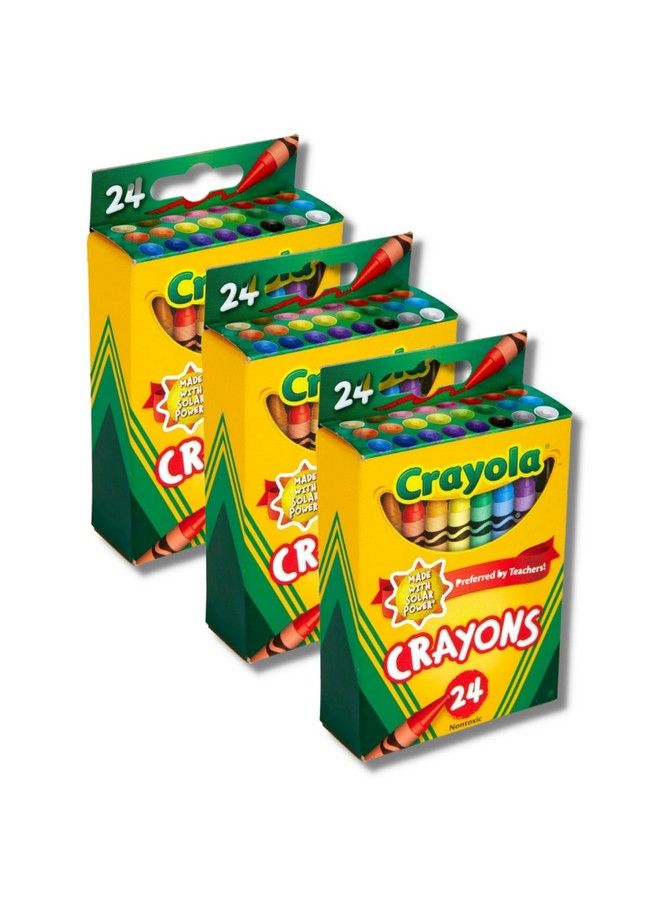 Crayola Classic Color Pack Crayons (24 Box) [Set Of 3] - Image 4