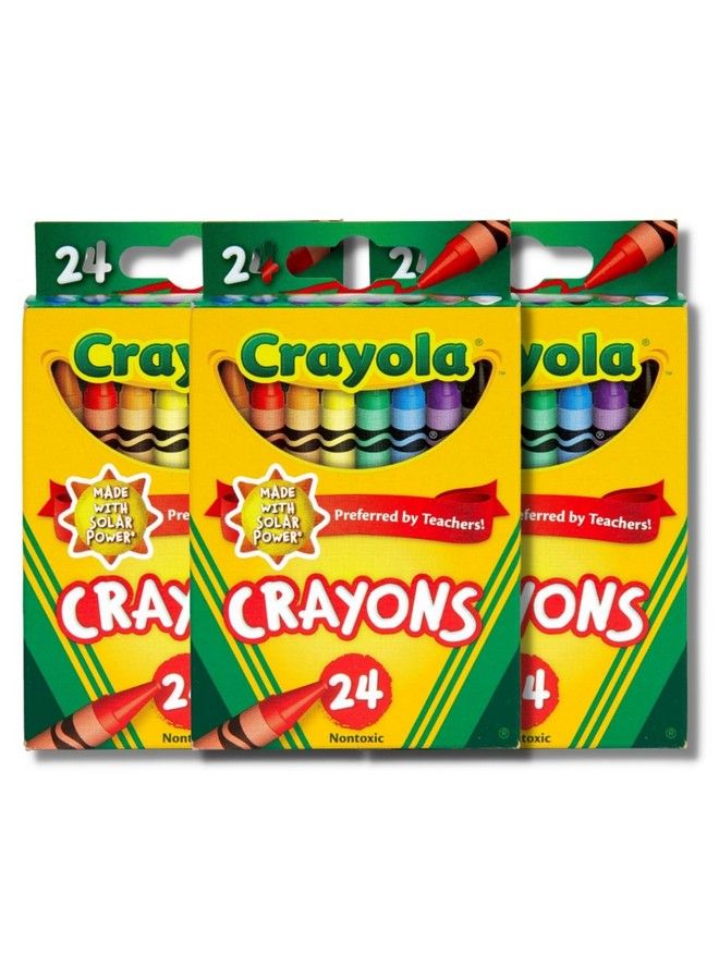Crayola Classic Color Pack Crayons (24 Box) [Set Of 3] - Image 2