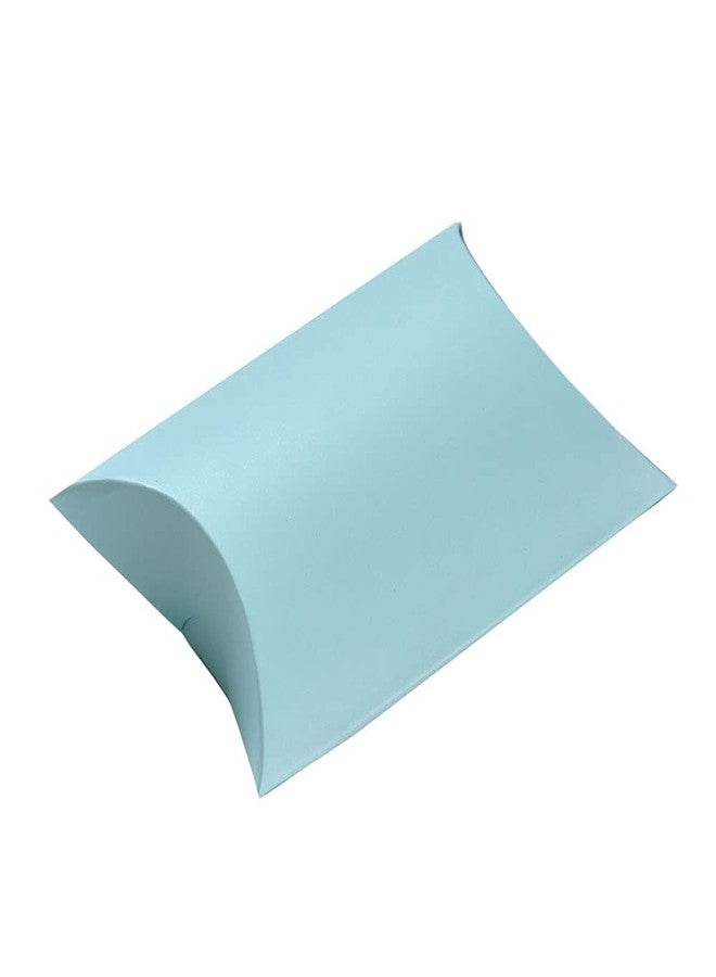 AKOAK 100 Pcs Wedding Creative Pillow Box, Candy Gift Box, Suitable for Wedding Birthday and Christmas (green - Image 3