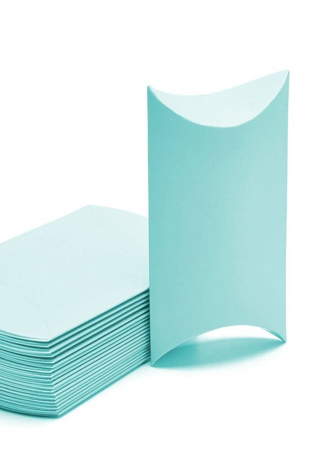 AKOAK 100 Pcs Wedding Creative Pillow Box, Candy Gift Box, Suitable for Wedding Birthday and Christmas (green - Image 2