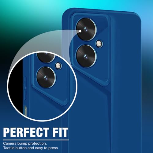 WOW IMAGINE Slim Back Cover for Mi Redmi 13C 5G | Poco M6 5G | Blade Series Ultra Thin Case with Lightweight Design | Camera Protection | Soft Matte Silicone Flexible Mobile Case - Black - Image 5
