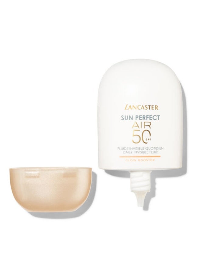 Lancaster Sun Perfect AIR Daily Invisible Fluid SPF50 Glow Booster  40ML - Image 3