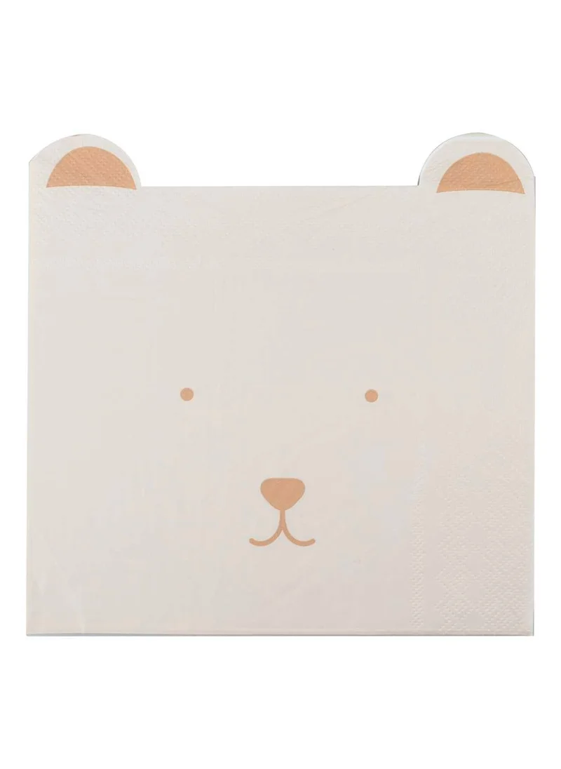 Ginger Ray Paper Napkins - Teddy