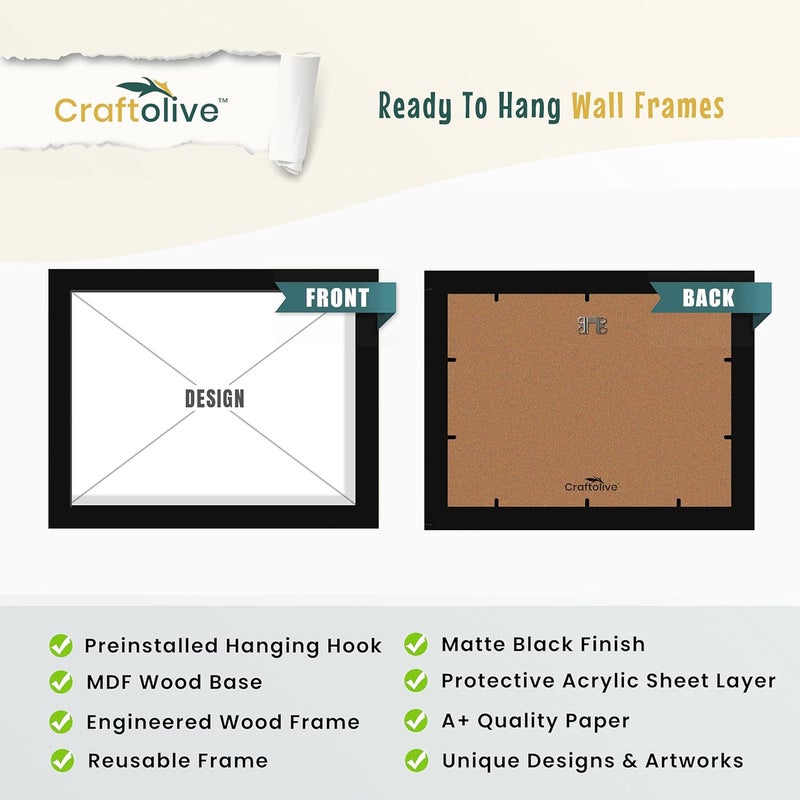 Craftolive Framed BTS Wall Poster Multicolour - Image 4