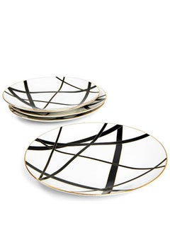 KNOT HOME Leanna Viktoria Decorative Plates (4pcs) Knot Home Designer Accessory for Bedroom Living Dining Room Office Area Décor  - Image 2