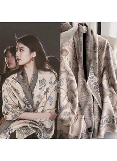 Beauenty Autumn and winter explosions shawl womens scarf office blanket cashmere tassel warm scarf live wholesale  - Image 3