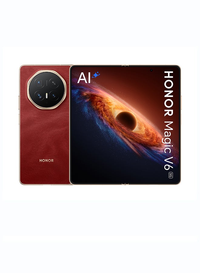 Honor Magic V6 5G Foldable Smartphone Dual SIM 5G Red 16GB RAM 512GB - Middle East Version - Image 1