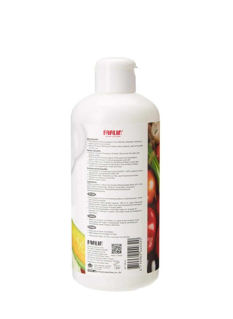 FARLIN Clean 2.0 Baby Bottle Wash 300ml  - Image 2
