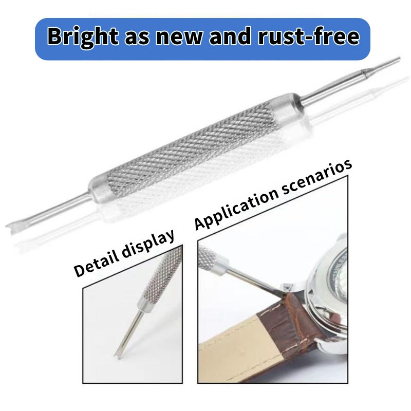 BFQZ 1Pcs Watch Link Removal Kit, Watch Spring Bar Pin Tool, Watch Strap Removal Tool, Double Ended Design for Watch Band Removal Replacement Adjustment Fitting Repair and Sizing Kit - Image 3