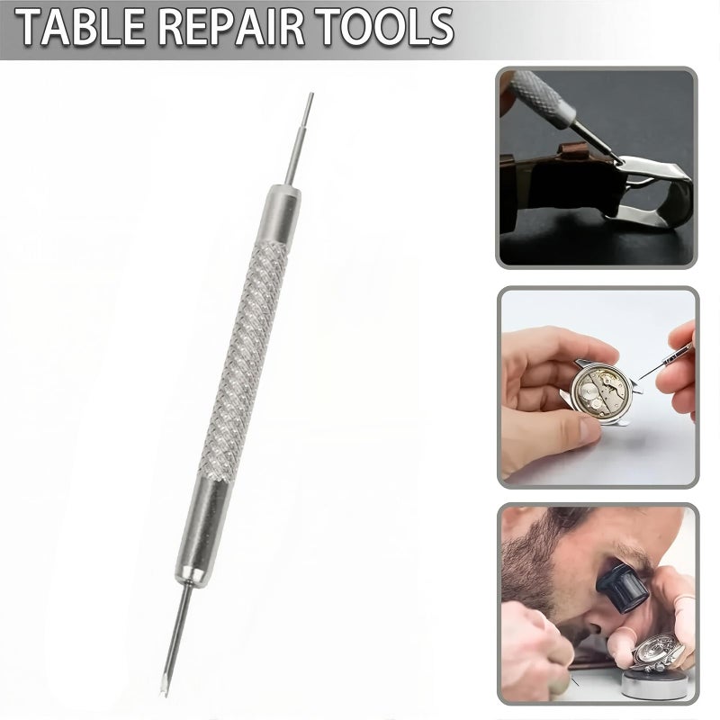 BFQZ 1Pcs Watch Link Removal Kit, Watch Spring Bar Pin Tool, Watch Strap Removal Tool, Double Ended Design for Watch Band Removal Replacement Adjustment Fitting Repair and Sizing Kit - Image 4