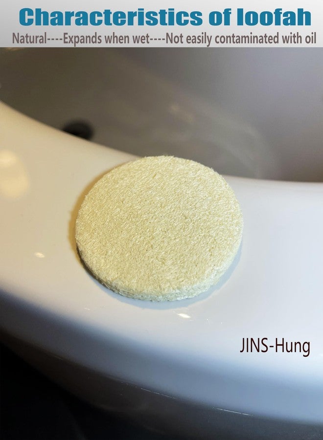 JINS-Hung 36 Pack Natural Loofah Sponge Exfoliating Face Pads - Facial Body Scrubbers Pad - When Bath Shower and Spa - Loofa Sponges Brush Scrub - Bulk Loofahs Scrubber - Cleansing Skin for Women and Men - Image 5