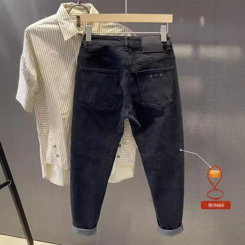 Unisex Classic Denim Jeans Loose Fit Daily Outdoor Wear - Image 2