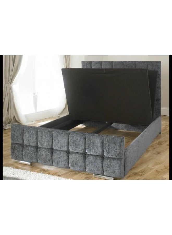 Havana Beds And Upholstery Nevada Luxury Handmade Double Bed (Suitable Mattress Fit :140 Cm X 190 Cm) - Image 3
