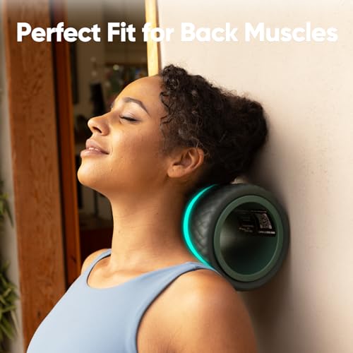 FitBeast Back Roller - Deep Tissue Massage Wheel, Yoga Wheel & Back Stretcher for Pain Relief (6'') - Image 2