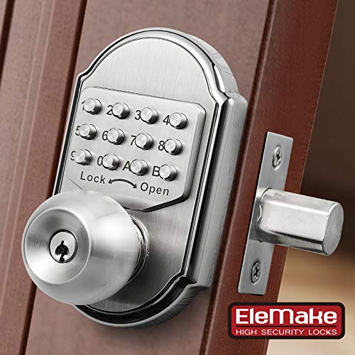Megaflint Keyless Entry Door Lock Deadbolt Keypad Mechanical Stainless Steel (Pass Code or Key) 100% Mechanical, No Electronic - Image 4