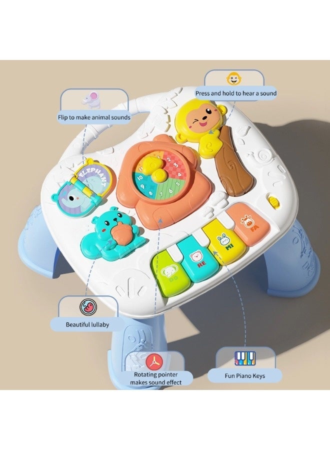 Vixplorn Baby hammer toys, baby music activity table toys, suitable for baby toys over 1 year old, baby early education toys, suitable gifts for babies - Image 2