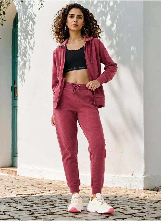 كابا Kappa Logo Detail Joggers with Drawstring Closure