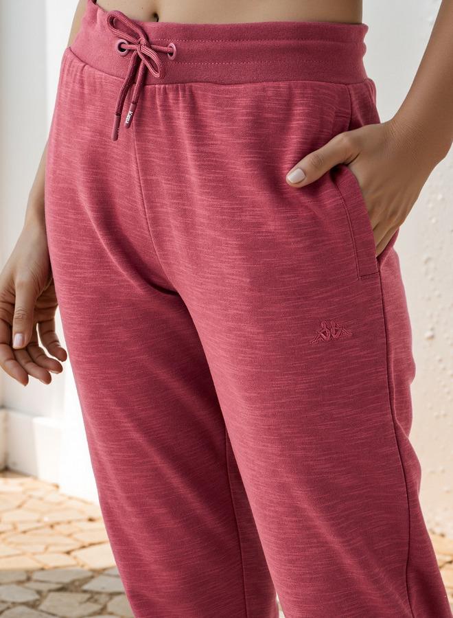 Kappa Logo Detail Joggers with Drawstring Closure - Image 4