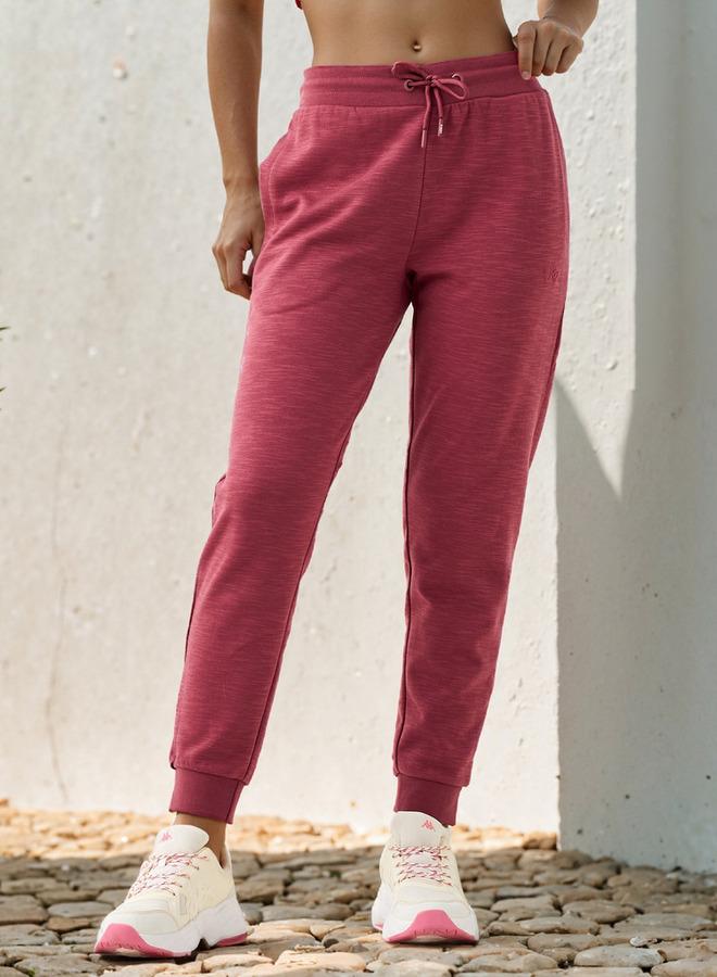 Kappa Logo Detail Joggers with Drawstring Closure - Image 1