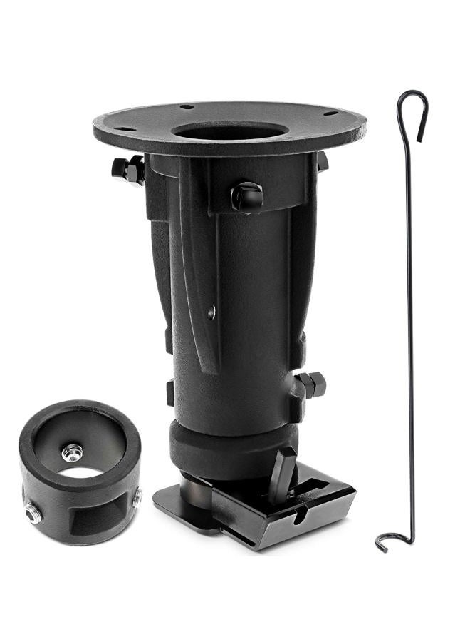 A-Premium Wheel to Gooseneck Adapter Compatible with Convert-A-Ball 20000 lbs Height 12"-16" C5G1216 - Image 1