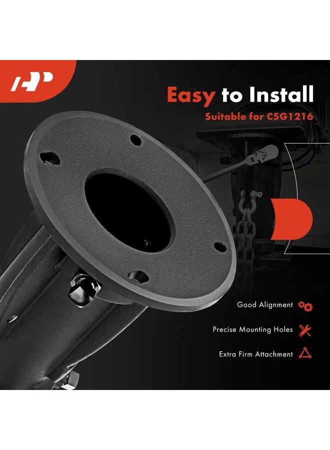 A-Premium Wheel to Gooseneck Adapter Compatible with Convert-A-Ball 20000 lbs Height 12"-16" C5G1216 - Image 3