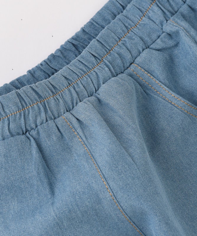 Jelliene GIRLS DENIM SHORTS - Image 3