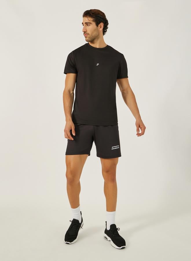 Styli Printed Short Sleeve T-Shirt and Shorts Set  - Image 1