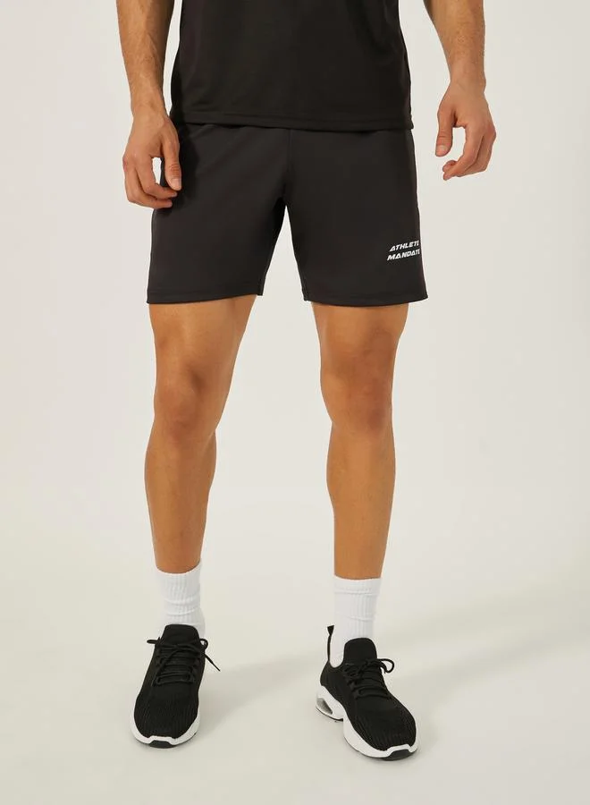 Styli Printed Short Sleeve T-Shirt and Shorts Set